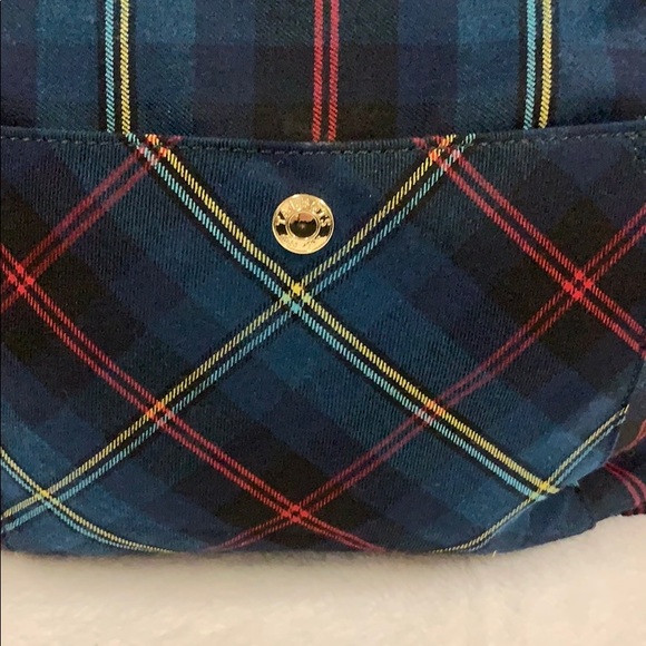 Talbots Wool Plaid Tote - Picture 2 of 7